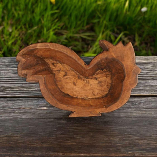 Rooster Dough Bowl